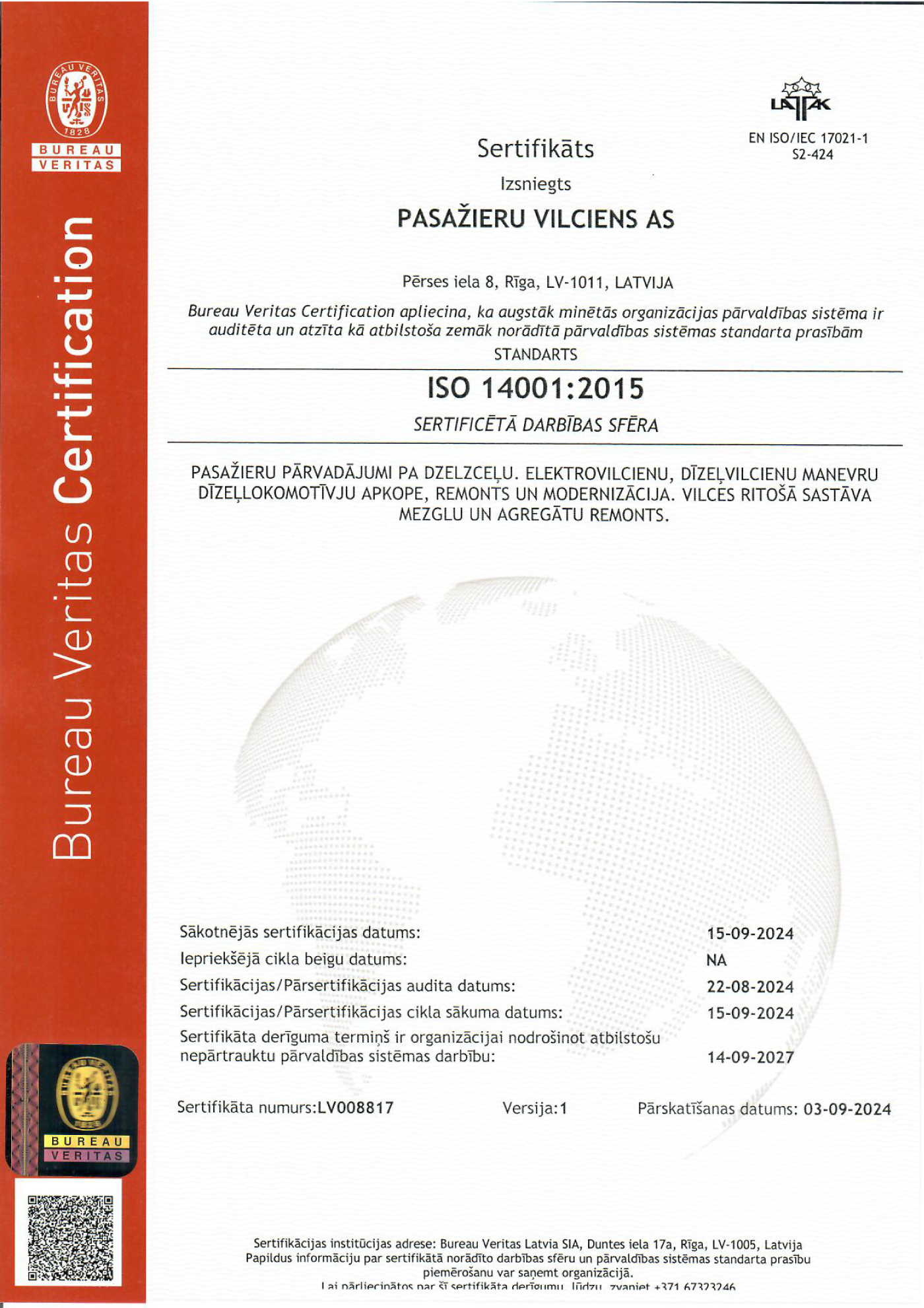 ISO 14001:2015