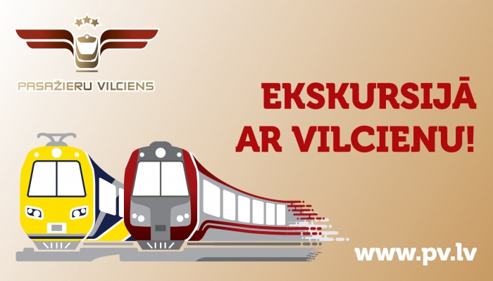 Ekskursijā ar vilcienu