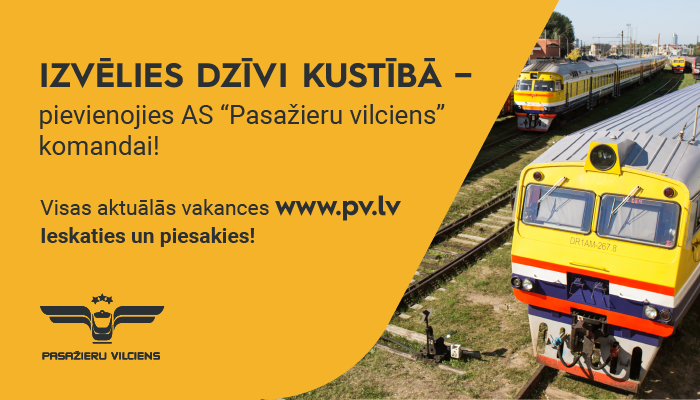 AS "Pasažieru vilciens" aktuālās vakances