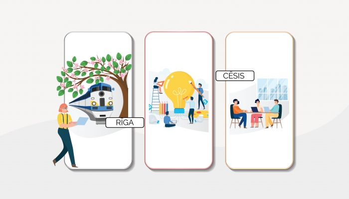 ‘Strādā jebkur!’ dienā dodies ar digitālo vilcienu uz Cēsīm