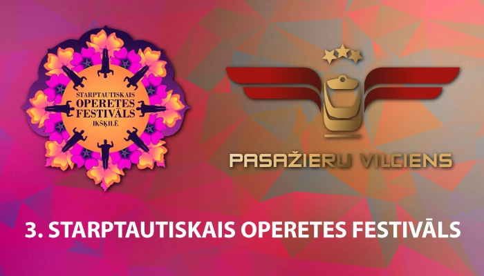 Operetes festivāla nakts vilciens no Ikšķiles