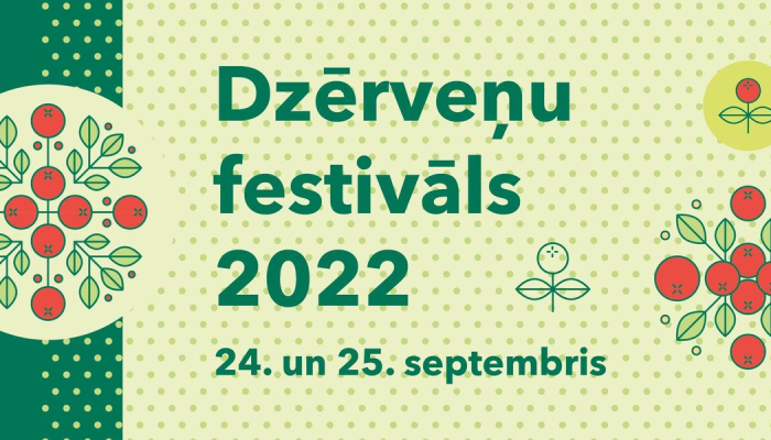 24.-25.septembrī Dzērveņu festivāls Olaines novadā