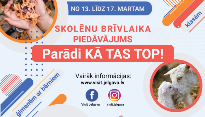 Jelgava skolēnus aicina brīvlaiku pavadīt izzinoši